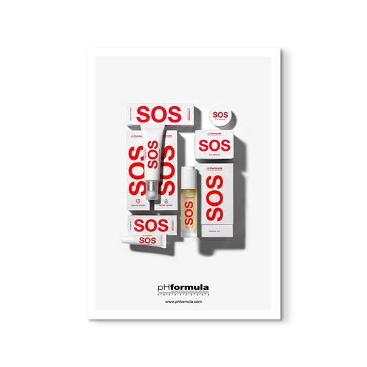 Box Mounted Poster - SOS