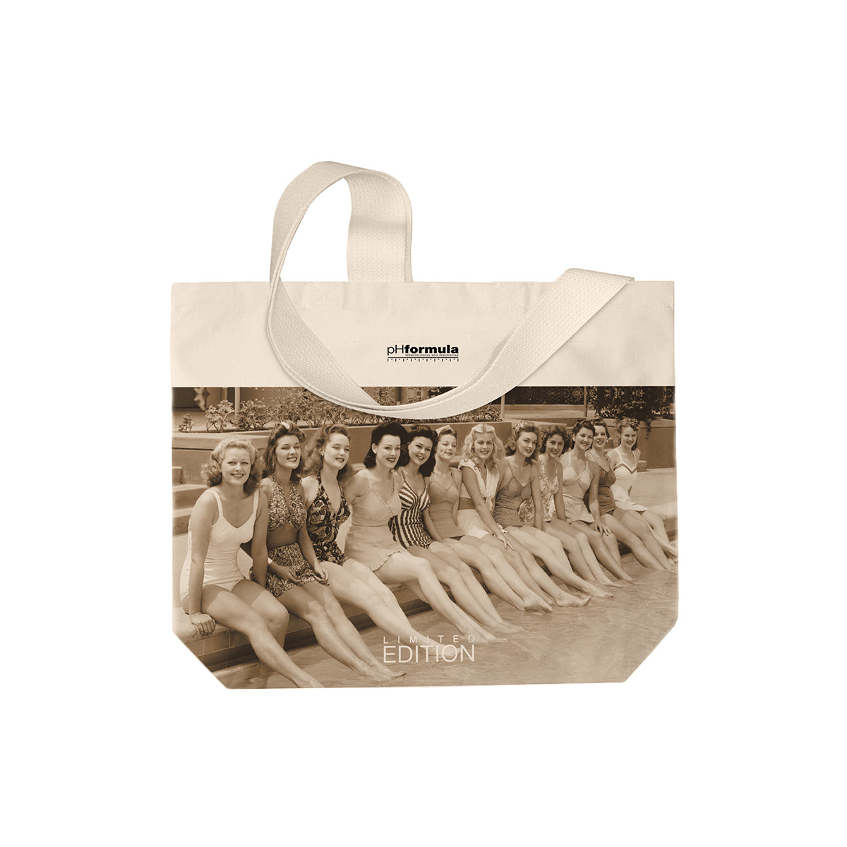 Summer cotton tote bag